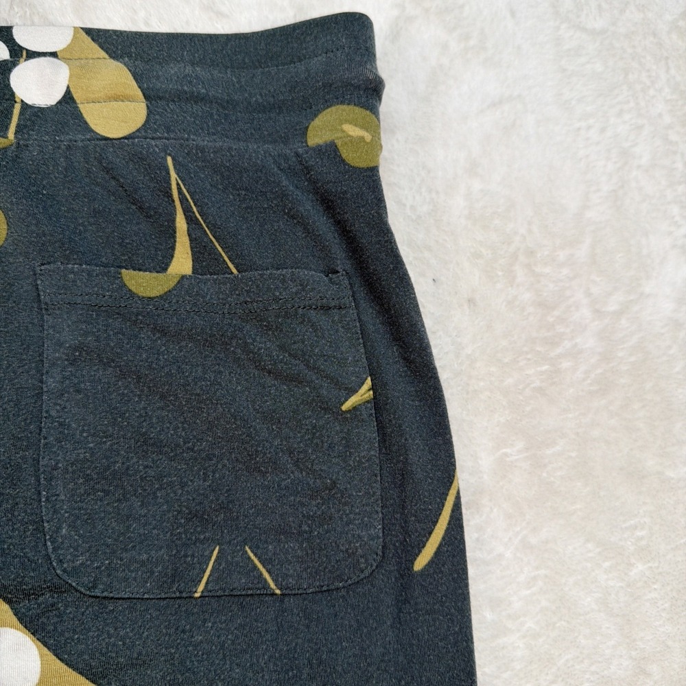 Lates By Kate Modal Pajama Set Women's Medium Olive Botanical Jogger Lounge‎ - Picture 15 of 16